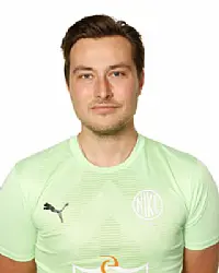 Huvutränare Sven Sjunnesson och Målvakt Sebastian Hinderoth