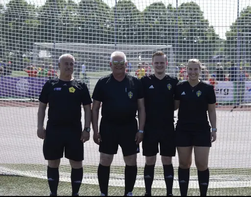 Bilder från TV-lagsmatchen