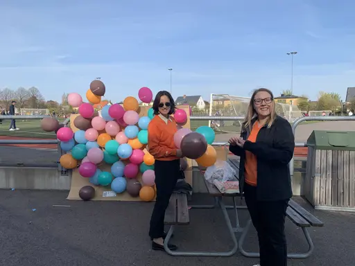 Lite bilder från årets knattesläpp och även Swedbank är traditionsenligt på plats  