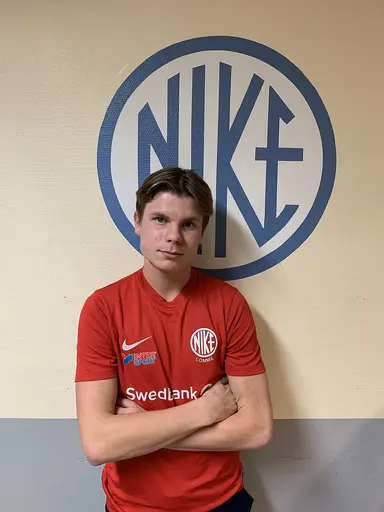 Huvudtränare Haris Saranovic & Målskyttarna Linus Lundqvist Felgenau & Sebastian Olsson