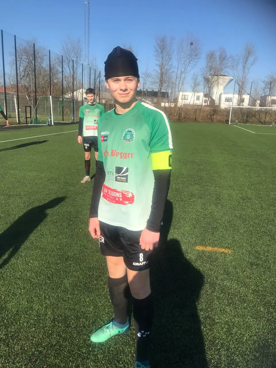 Kapten Lilja höll huvudet högt i dagens match