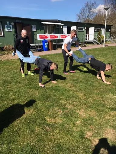 Bilder från en del av helgens träningsläger.