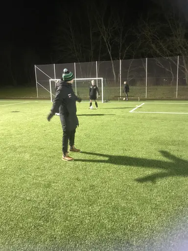 Bilder från träningen.
