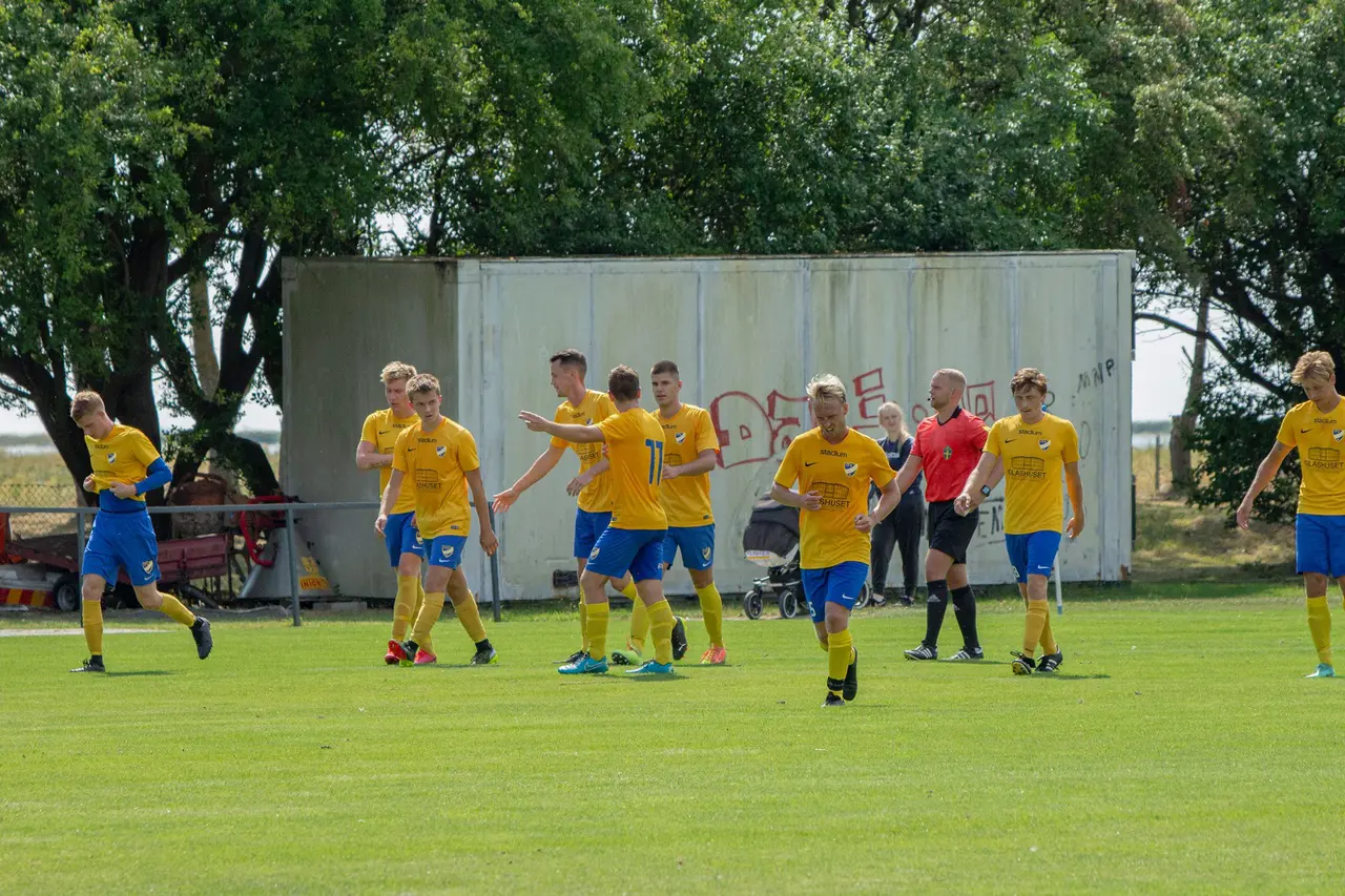 Eliot Levin har precis kvitterat för IFK Klagshamn.