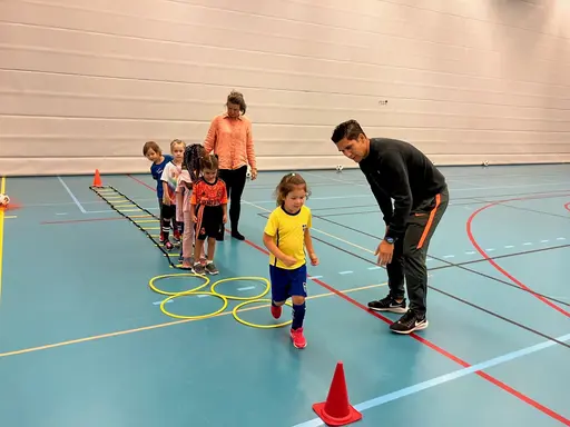 Lördagsmorgon betyder fotboll och full fart för våra tjejer i F5!