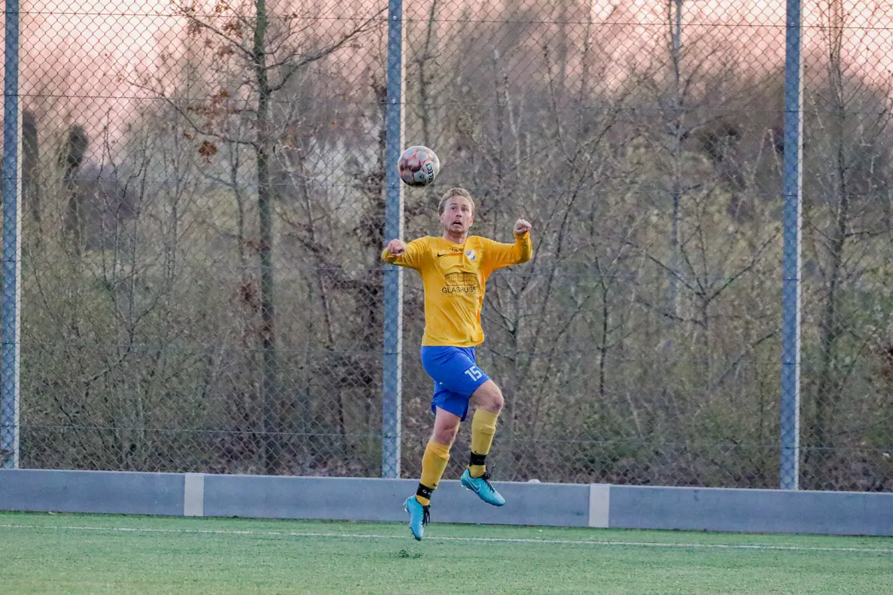 En av matchens förgrundsfigurer - Simon Thoresson.