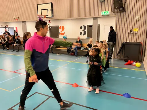 Halloweenträning - kul och uppskattat!