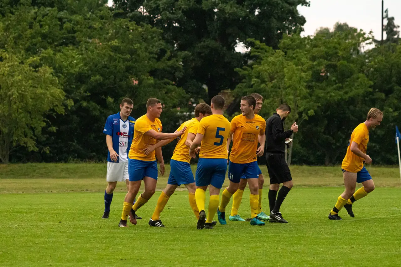 IFK Klagshamn har just kvitterat till 2-2.