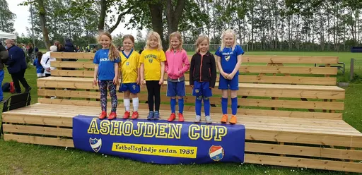 Första cupen ever för tjejerna!