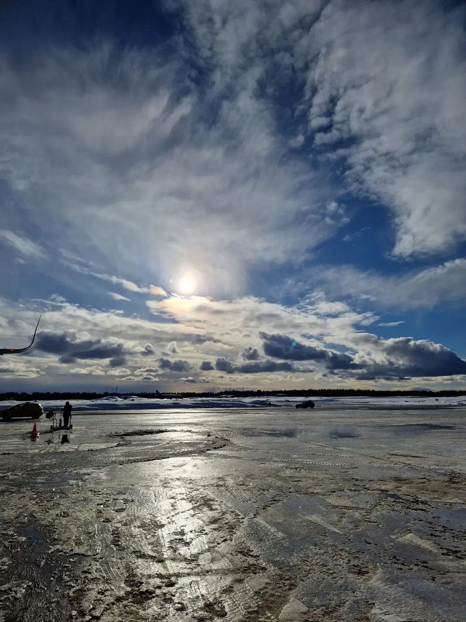 Ankomst till Luleå kl 1645 idag.