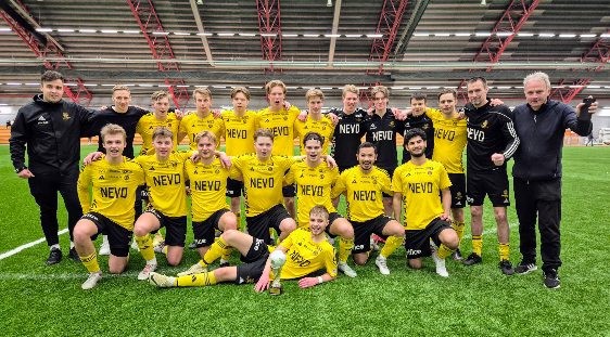NIK efter finalseger i Notascupen i februari 2025 då man tog hem pokalen för tredje året i rad.