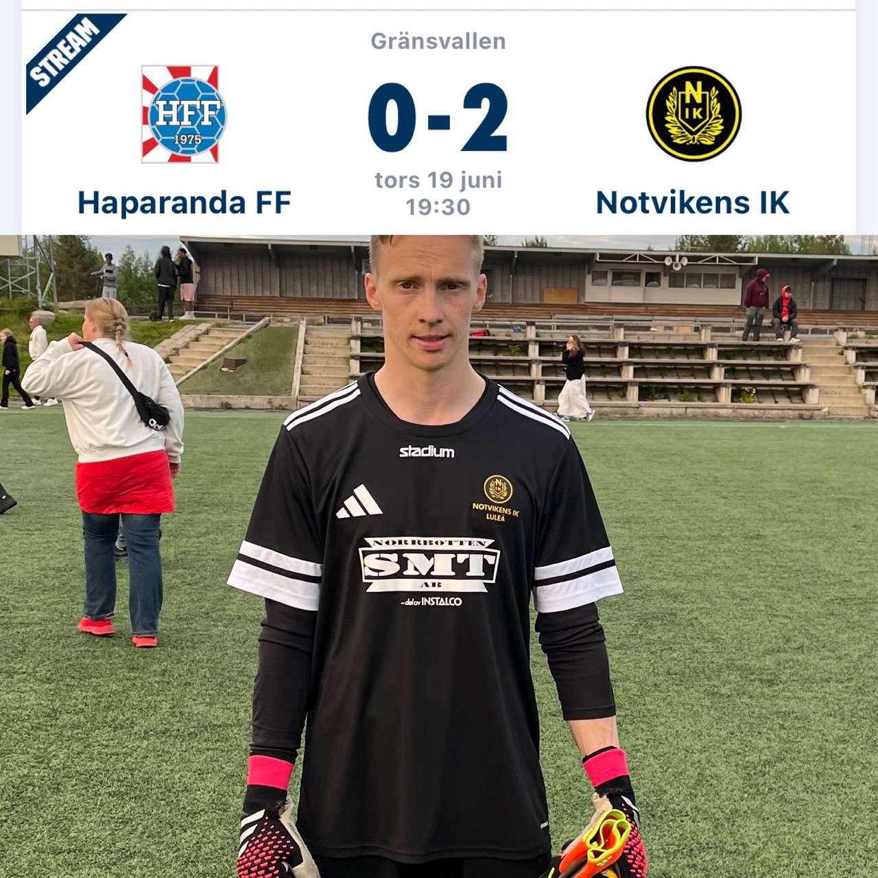 Joel Waara höll nollan.