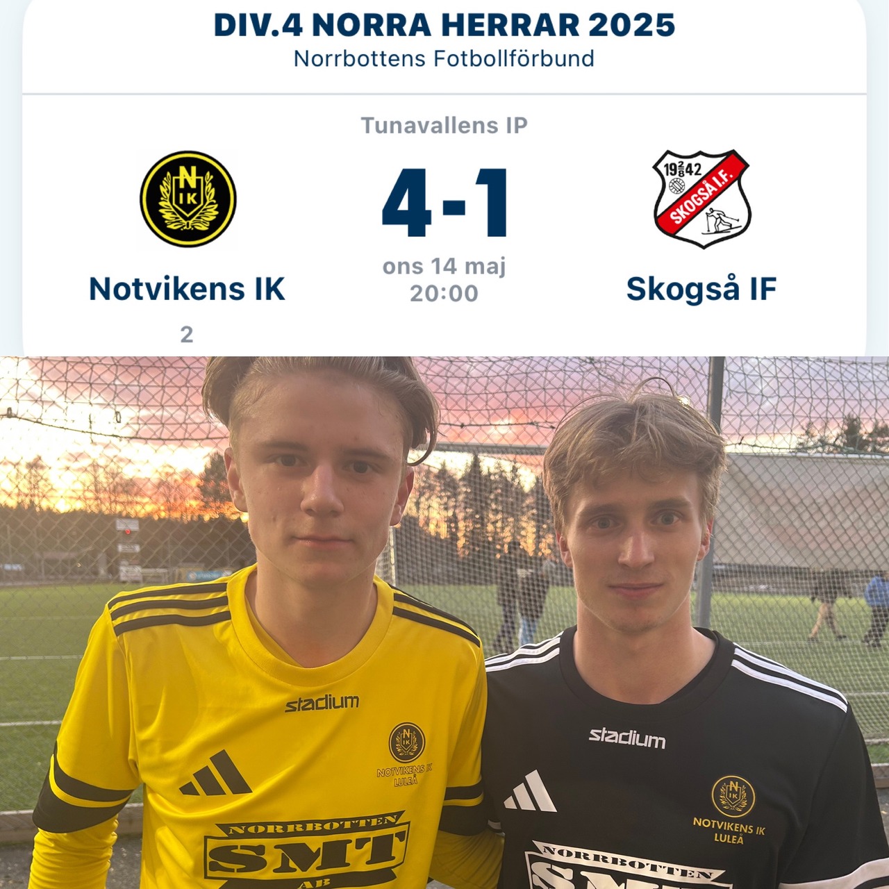Eddie och Rasmus.