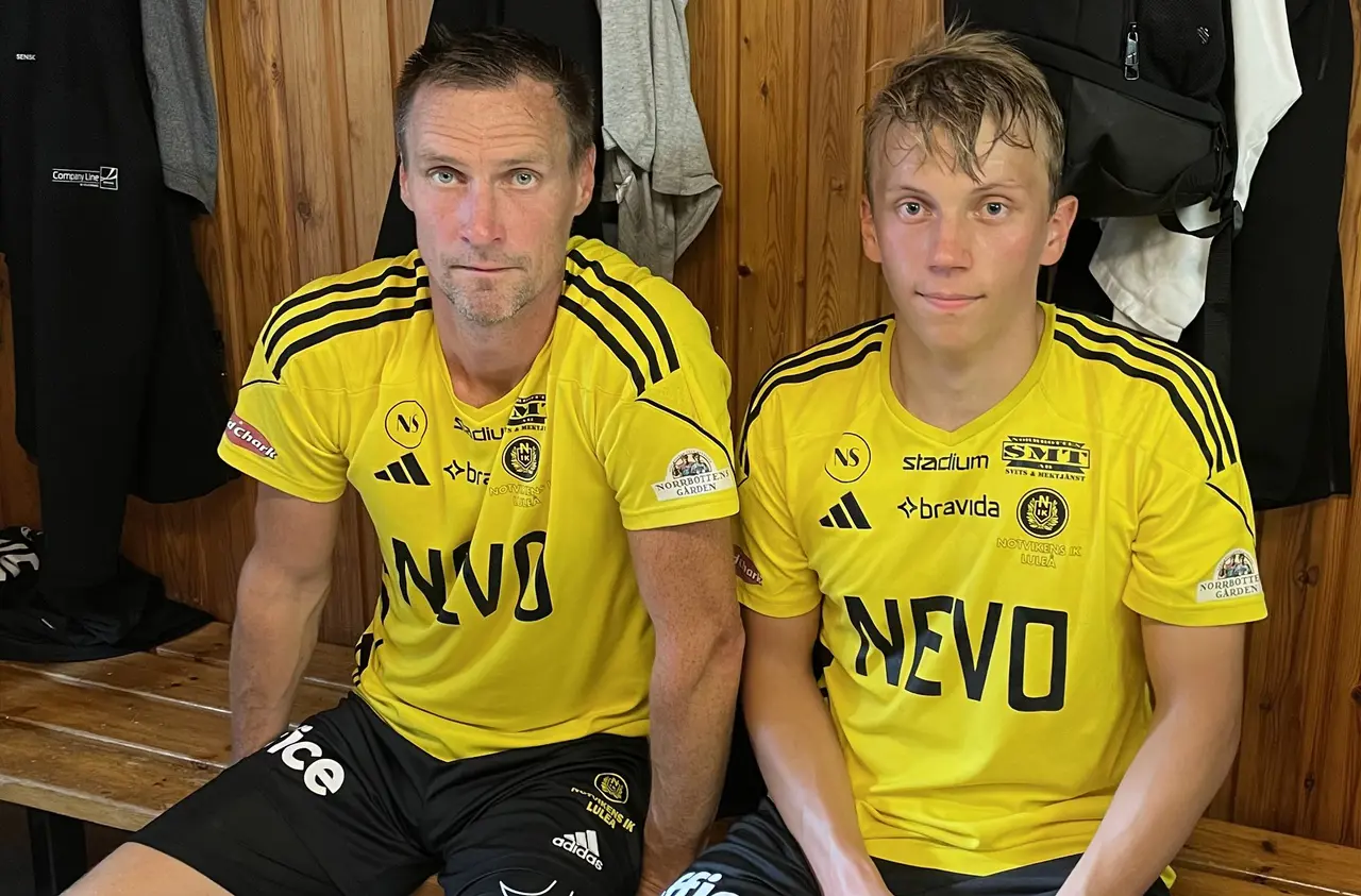 Magnus och Hampus gjorde mål