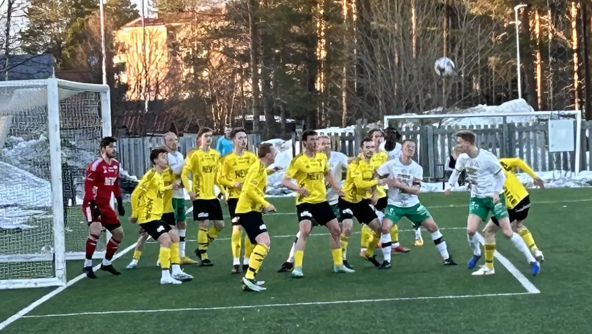 I våras blev det 1-1