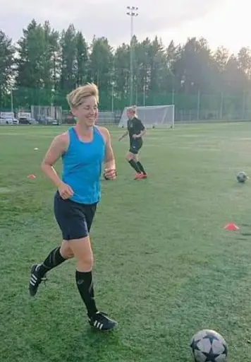 Maria har hunnit med flera klubbar.