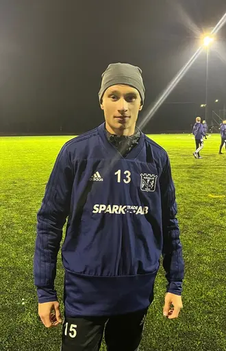 Rebaz Muhammed, här bredvid tränare Kjetil, samt unge Albin Bromander väljer Nässjö FF 2023