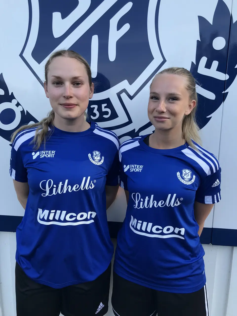 Stina Eriksson och Emma Klasson