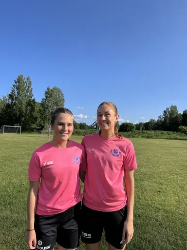 Maja Narving och Emelie Larsson