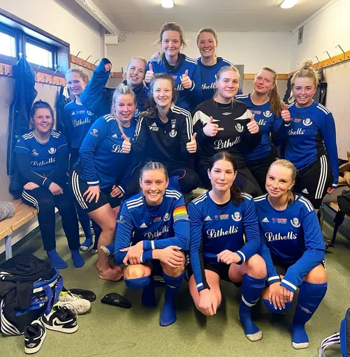 Nu har vi spelat fyra träningsmatcher och vunnit tre och en  oavgjord.