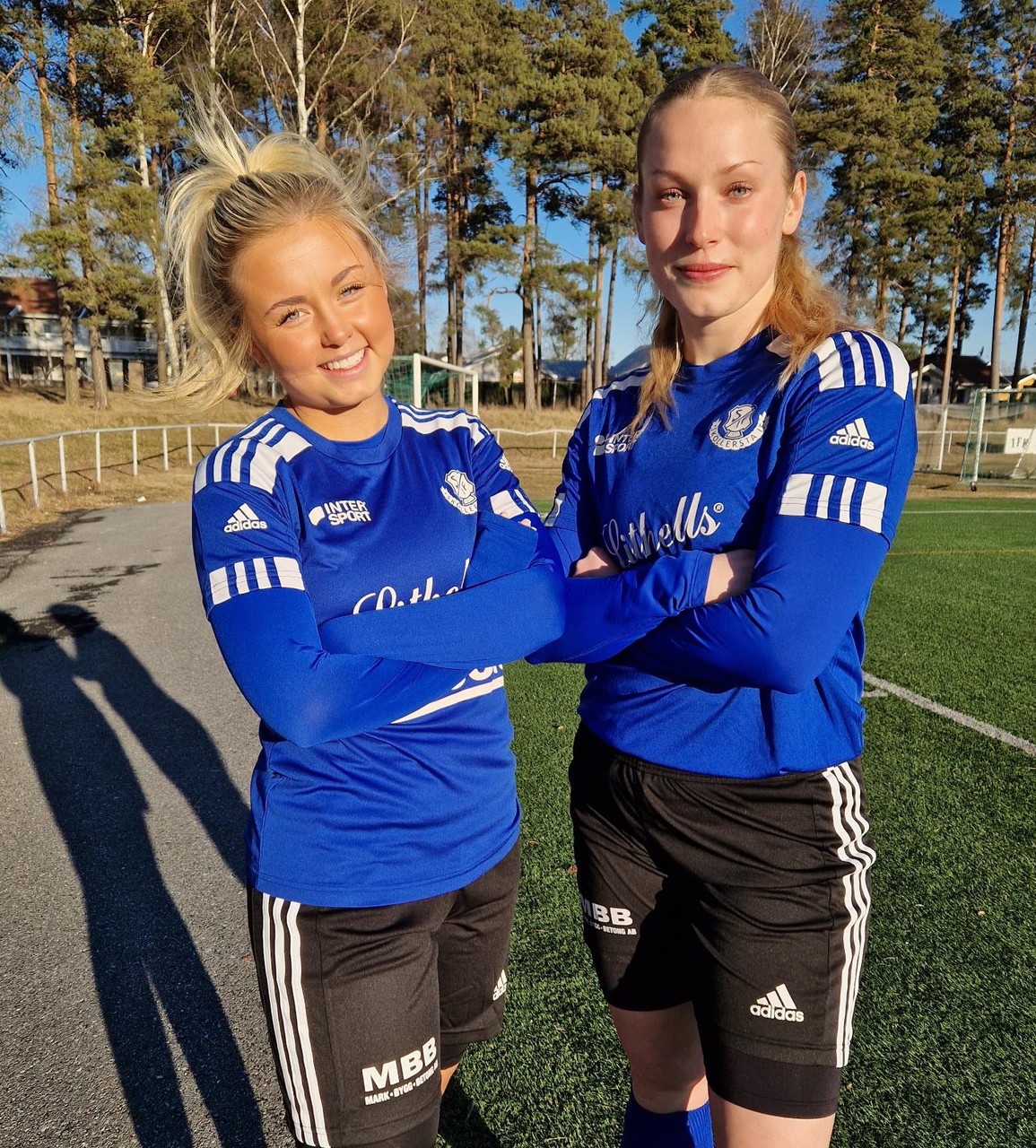 Linnéa Janson och Stina Eriksson