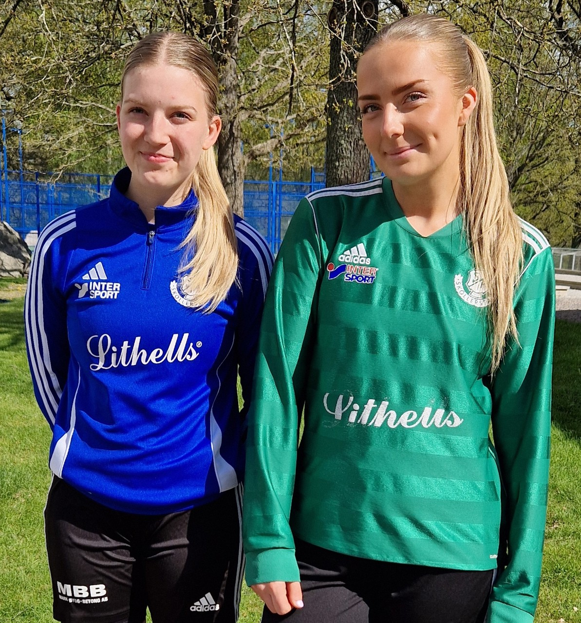 Felicia Edsröm och Tilde Hjalmarsson