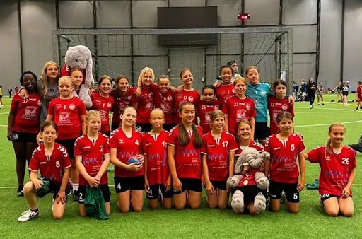 Ett av få utlänska lag vi mötte MTV Dänischenhagen. Med typ samma matchställ som oss :)