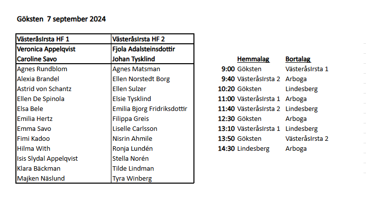 Lagindelning och schema