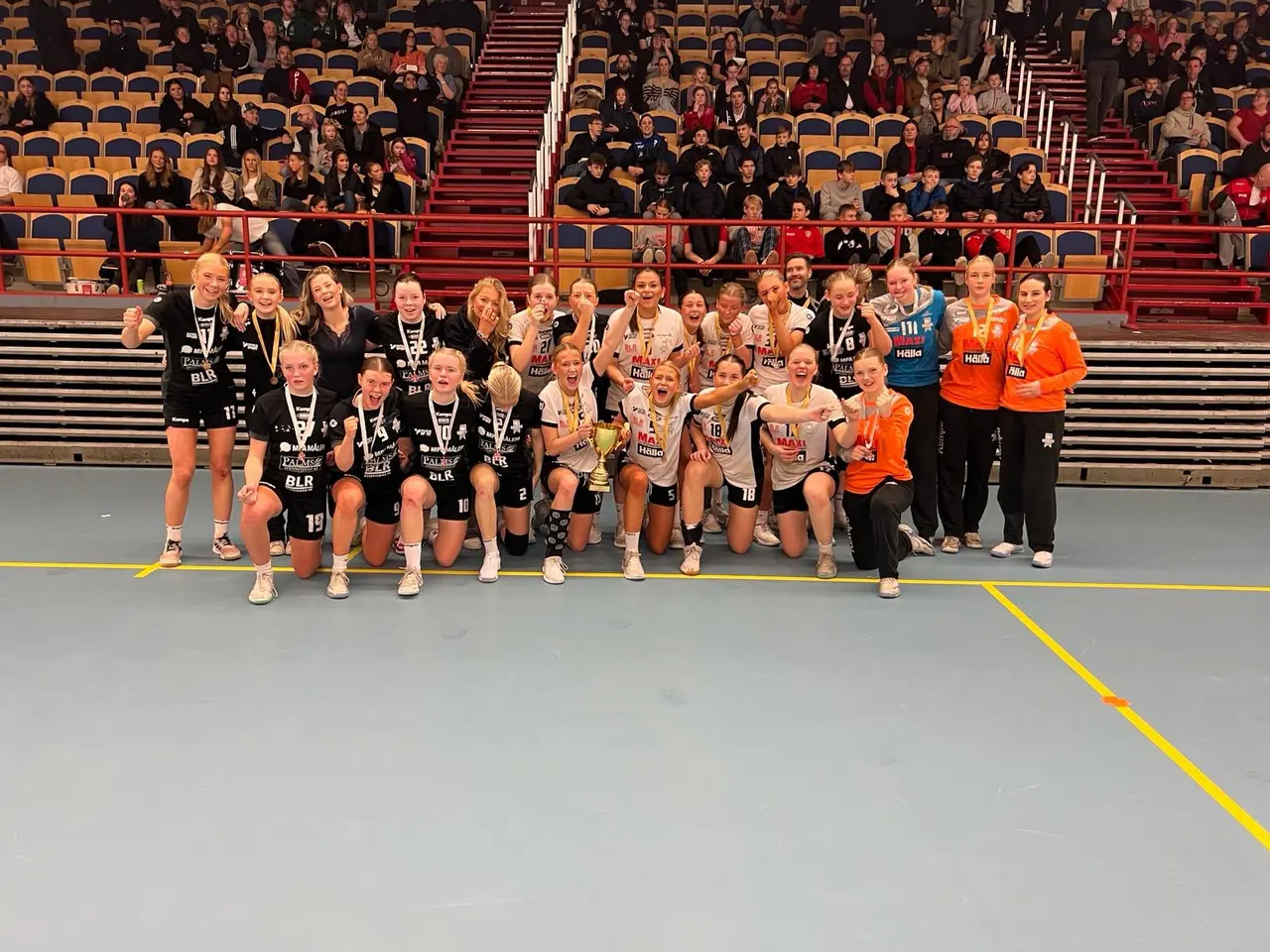 Foto från Irstablixten där lagen möttes i finalen