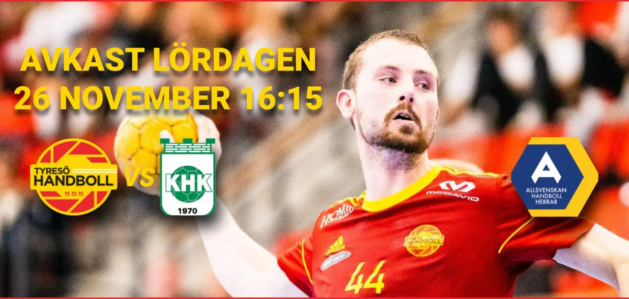 20221126 - Tyresö Handboll Herrar - Kungälvs HK