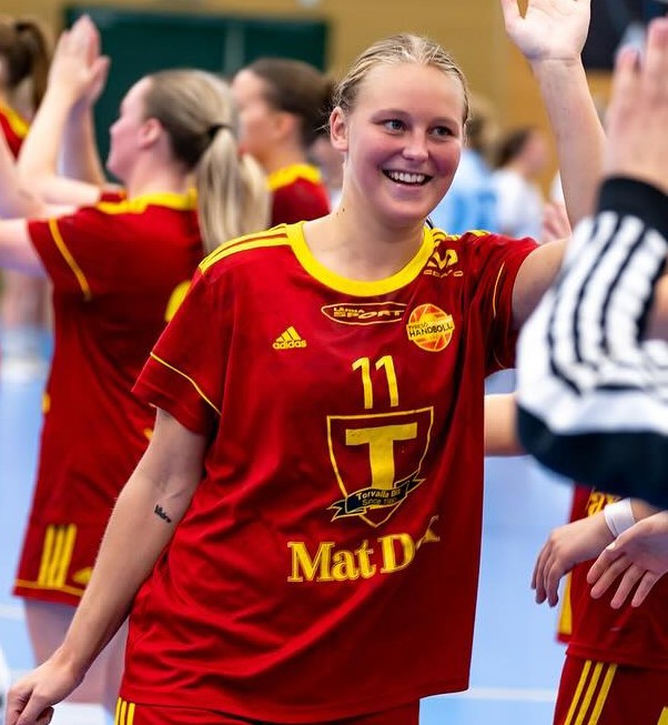 En glad Fanny efter Skånela matchen!