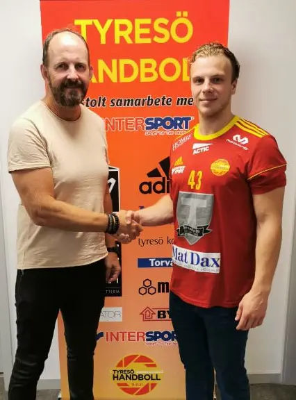 Sportchef Jan Flinckman tillsammans med Mattias Windahl