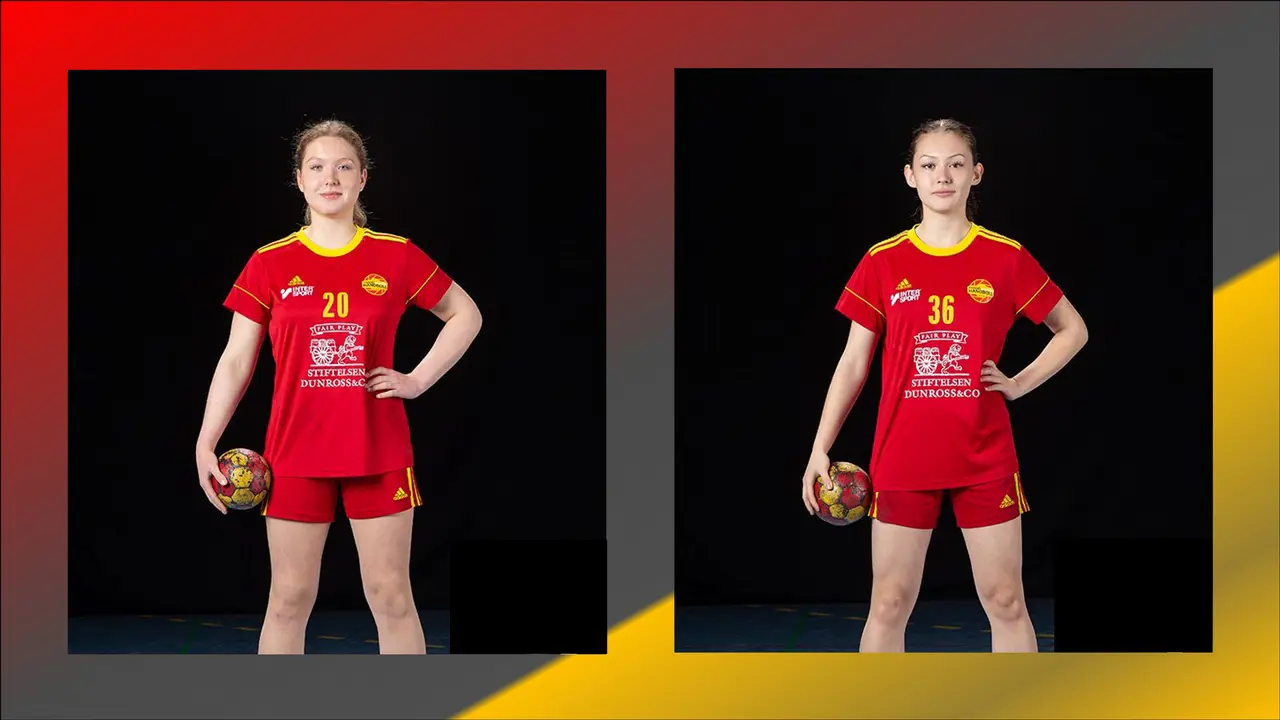Frida Boström och Julia Lundblad (Nova Ekroth saknas på bild)