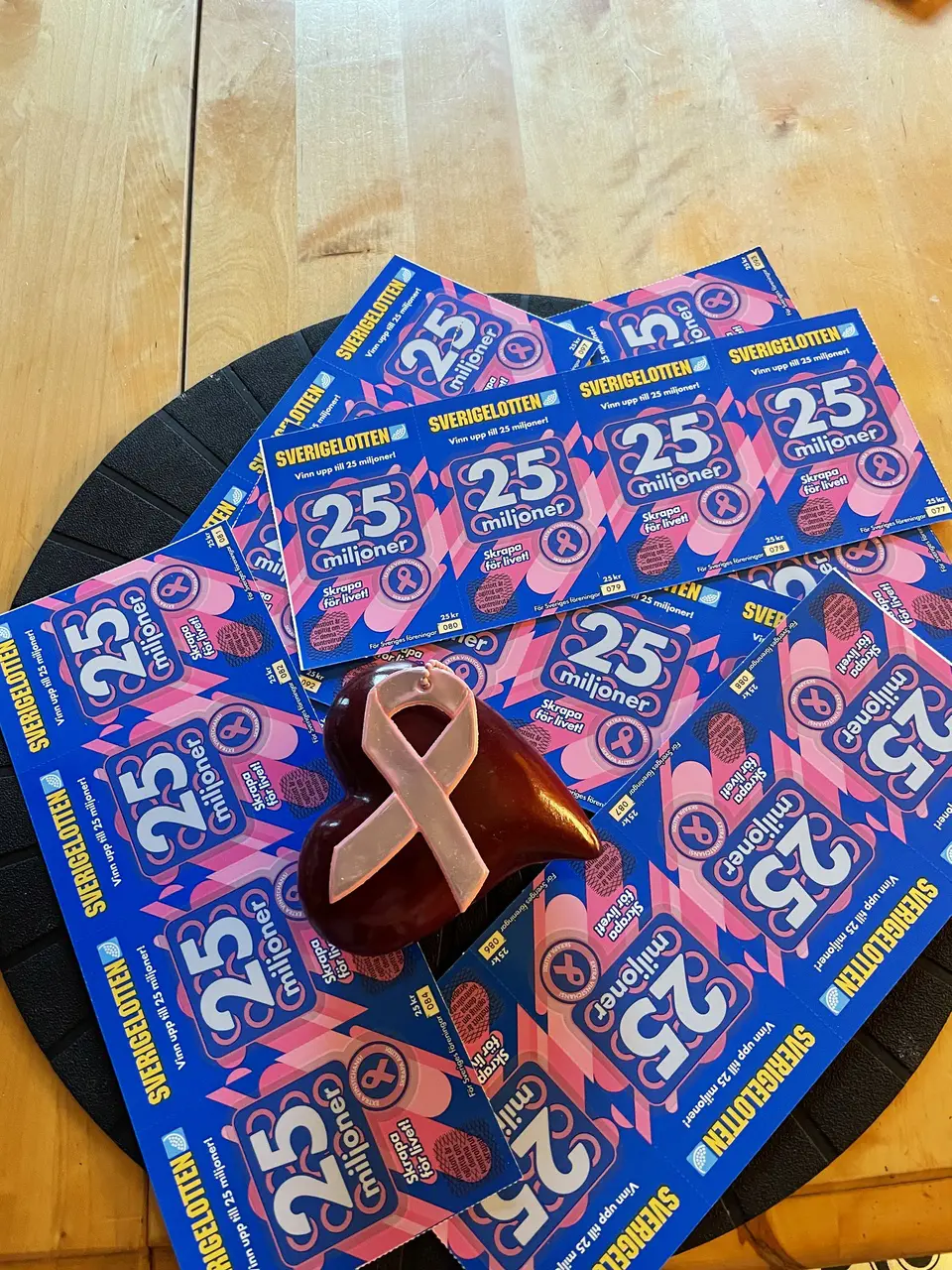 Stötta både YIF Fotboll och Bröstcancerförbundet❤️❤️⚽️⚽️⚽️