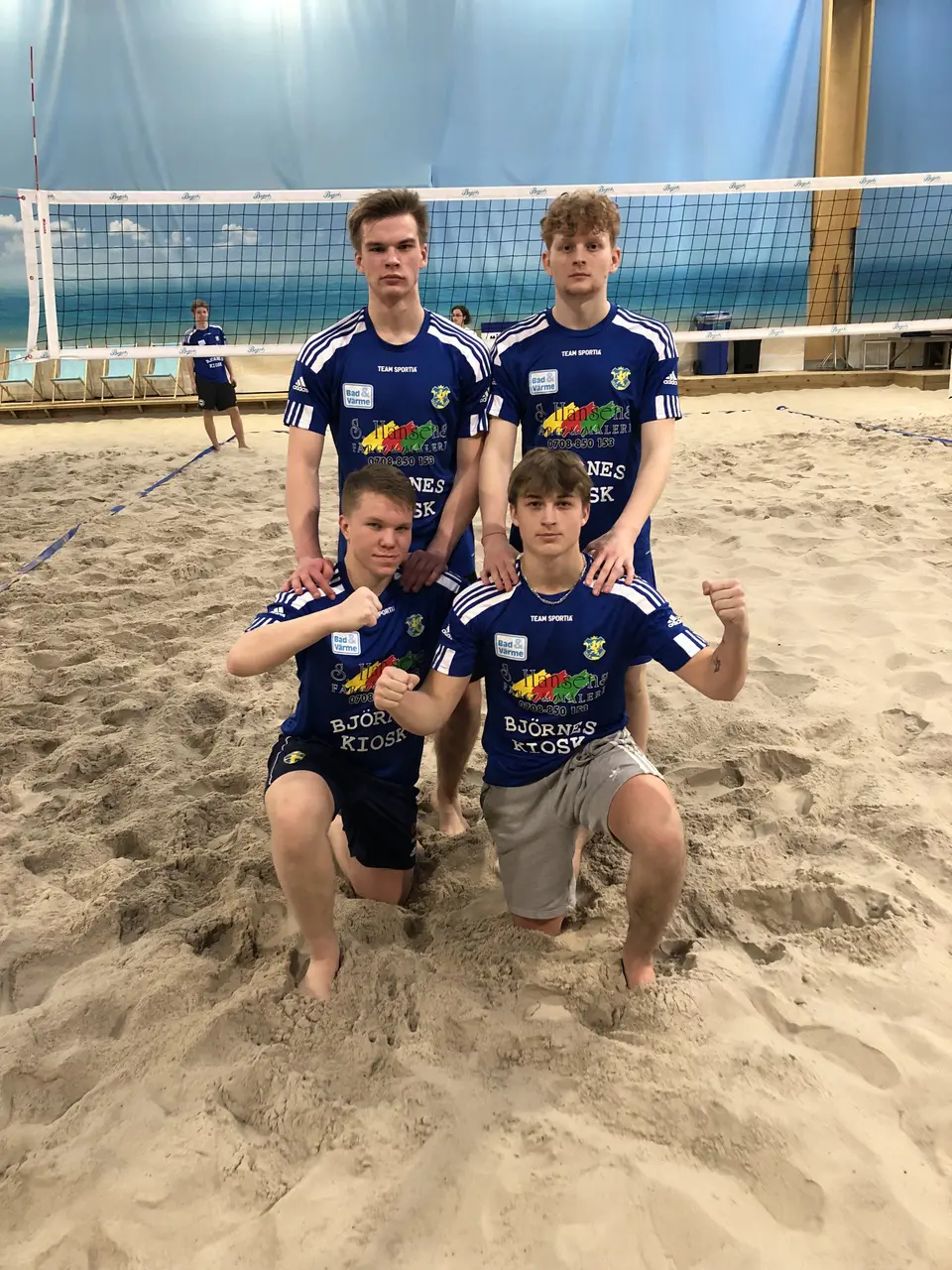 Vinnarna i Beachvollebollen