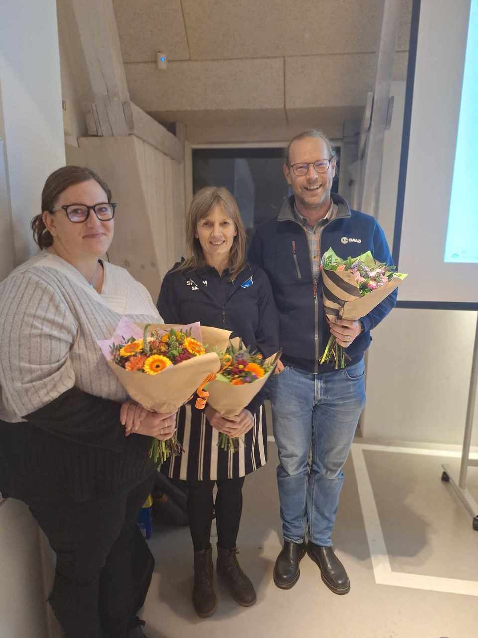 Stort tack till avgående ledamöter Sara Malmsten och Sara Ekström samt valberedningens Jens Nilsson!