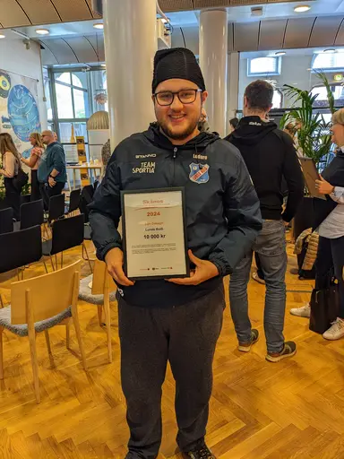 San Dabagh har erhållit ett av Skånes idrottsledarstipendier