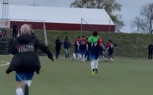 Glädjen var obeskrivlig efter den otroliga och avgörande frisparken i sista förlängningsminuten