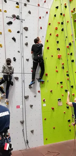 Social aktivitet där alla närvarande unga ledarna var superduktiga 