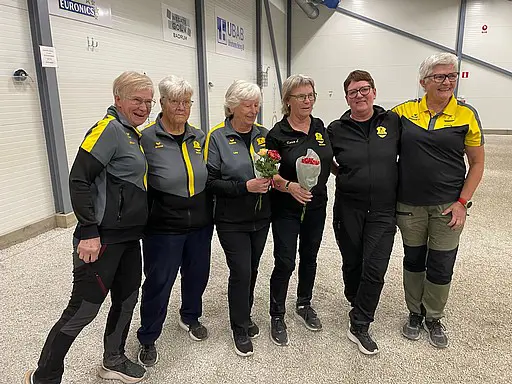 1) Karin B Linderoth och Lola Roos  2) Eivor Johansson och Monica Rapp  3) Elisabeth Vestman och Helena Wengbrand   