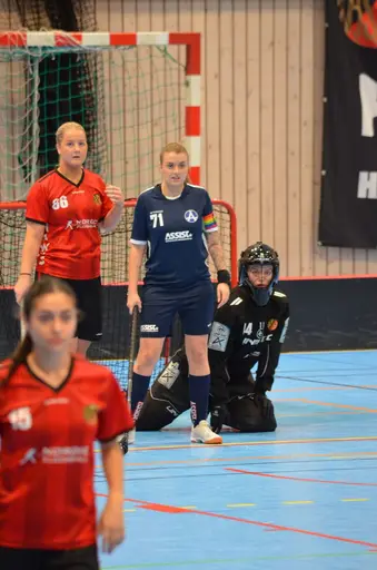 Målvakt Petra Dynesius assist