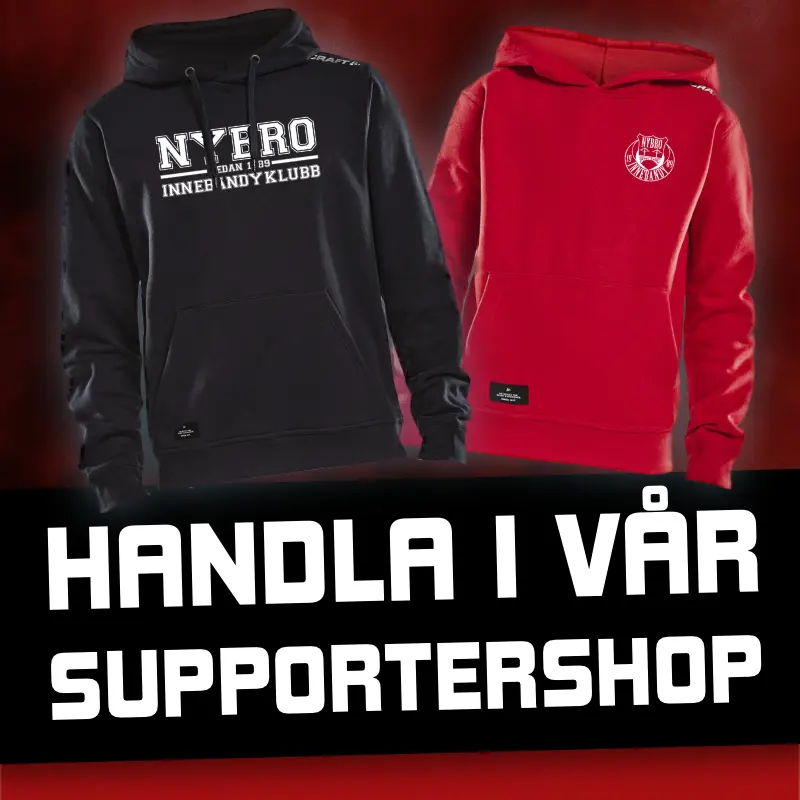 EGEN REKLAM FÖR SUPPORTERSHOP