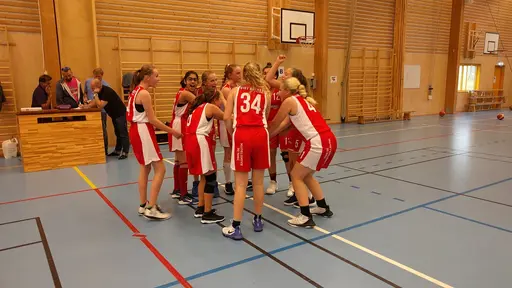 24/9-2017: BIlder från dagens träningsmatch mot Tureberg Lynx och firandet av en födelsedag efter matchen.