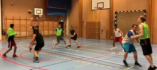 Full fart på träning!