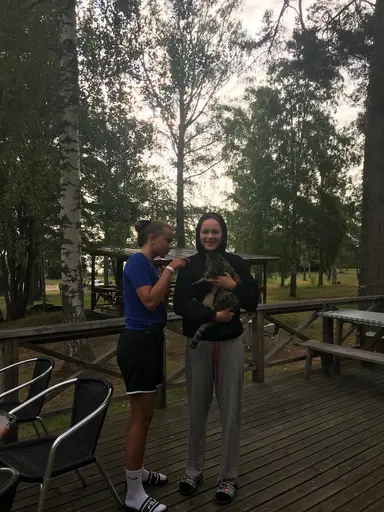 11/7-2019: Uppstartsläger på Åland för F05-02, en rolig och tuff vecka med massor av träning. Vi hittade också en ny kompis, katten Gurkan (Alicia valde namn).