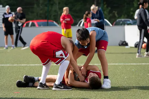 Massor med basket o aktiviteter (Fotograf: Anders Tillgren)