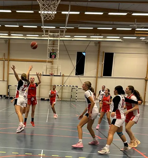 Röda laget efter segern mot Duvbo, Vita mot Central och en del bilder från Täbymatchen