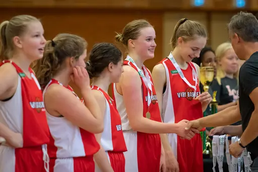 05/26-2019: Bilder från finalen i Lampe Open 2019 där vi van mot Finska Turun Riento (41-38) efter en jämn match! Matchens lirare blev #21 Amanda Unger!   Foto: Anders Tillgren  