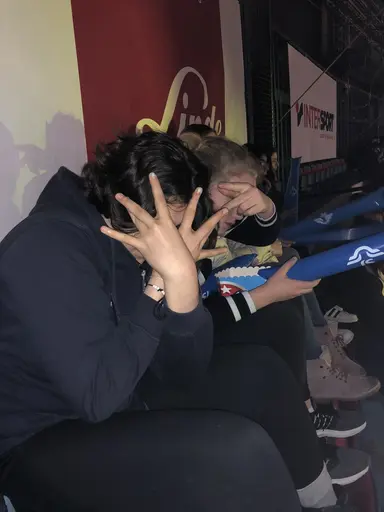 23/2-2018: Strax en vecka senare än damernas landskamp på Hovet spelar herrarna och vi är självklart där!