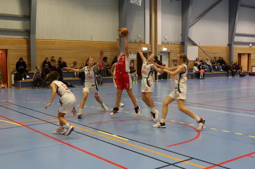 Supertjejerna var indelade i 2 jämna lag som båda tog A-Brons!